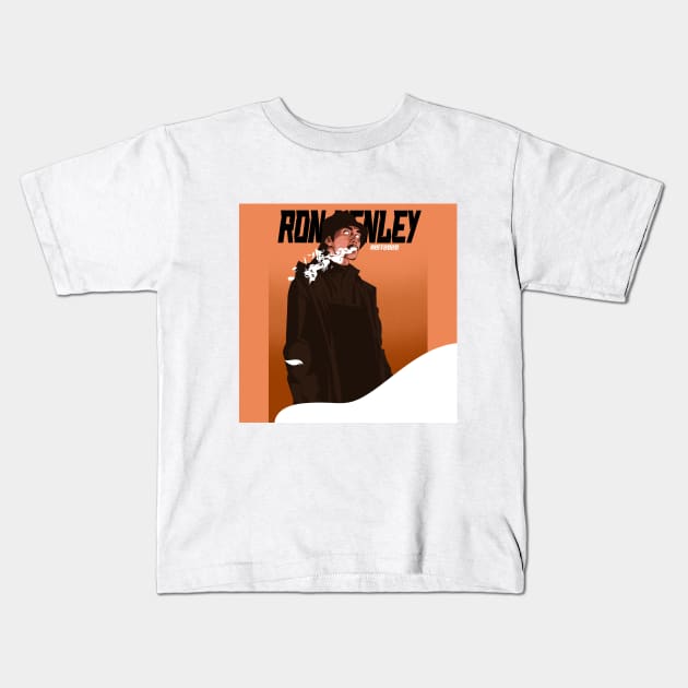 Ron Henley Kids T-Shirt by MadebyRist